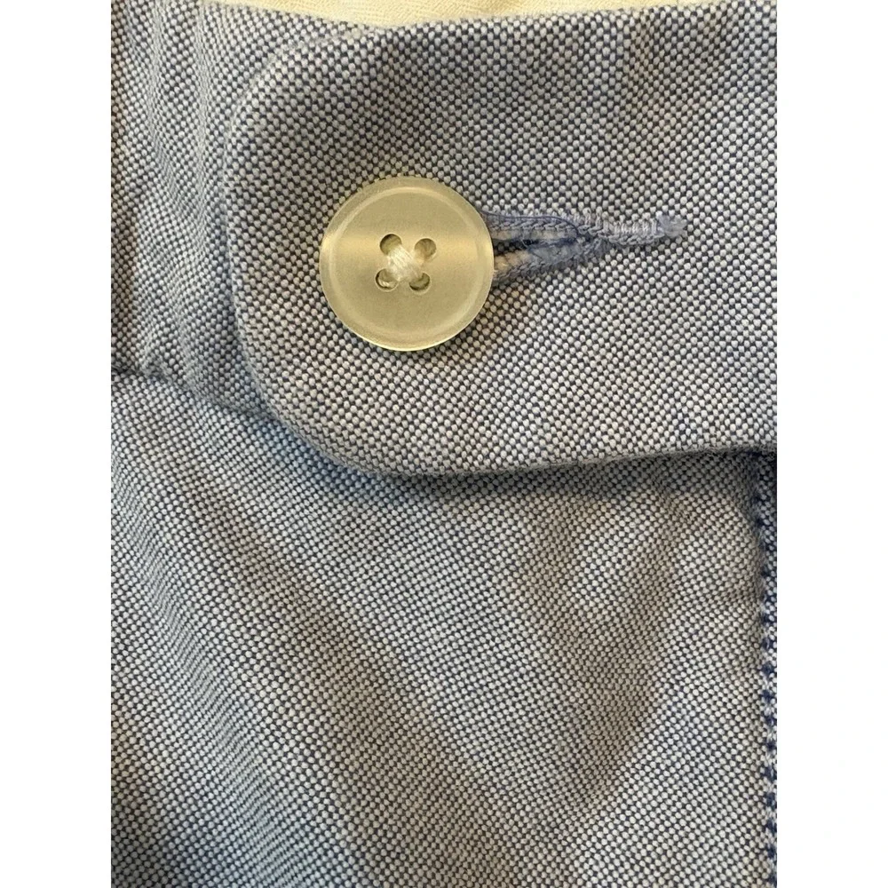 Polo Ralph Lauren Light Blue Cotton Chino Shorts Dog Embroidery Men's 36 Preppy